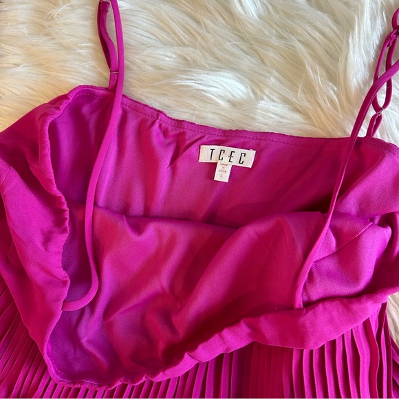 These Three Pink Ruffle Dress - Picture 4 of 5